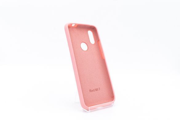 Силіконовий чохол Full Cover для Xiaomi Redmi 7 pink