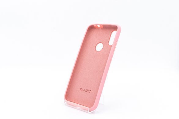Силіконовий чохол Full Cover для Xiaomi Redmi 7 pink