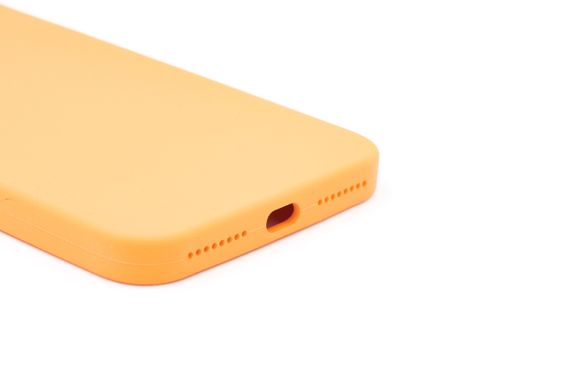 Силіконовий чохол Full Cover Square для iPhone 7+/8+ papaya Full Camera