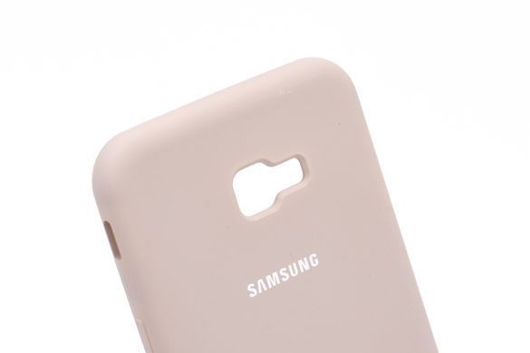 Силиконовый чехол Silicone Cover для Samsung J4 Plus 2018 lavander