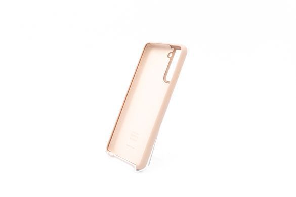 Силиконовый чехол Silicone Cover для Samsung S21/S30 pink sand