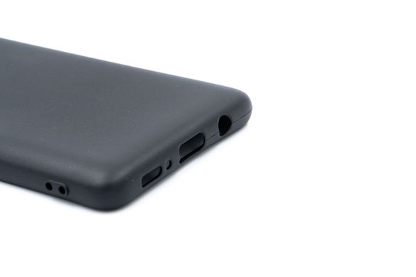 Силіконовий чохол Soft feel для Samsung M51 black Full camera
