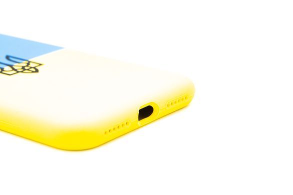 Силіконовий чохол Full Cover для iPhone X/XS Ukraine
