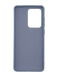 Силіконовий чохол SMTT для Samsung S20 Ultra lavander grey з мікрофіброю