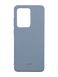 Силіконовий чохол SMTT для Samsung S20 Ultra lavander grey з мікрофіброю