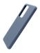 Силіконовий чохол SMTT для Samsung S20 Ultra lavander grey з мікрофіброю