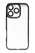 Чохол Fibra Bling Side edge для iPhone 16 Pro clear black Full Camera