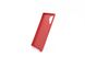 Накладка Puloka блестки для Samsung Note 10+ red