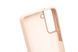 Силиконовый чехол Silicone Cover для Samsung S21/S30 pink sand