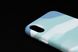 Силіконовий чохол full Aquarelle для iPhone XR turquoise/white