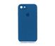 Силіконовий чохол Full Cover Square для iPhone 7/8 navy blue Full Camera