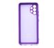 Силіконовий чохол Full Cover для Samsung A32 4G purple Full Camera без logo