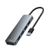 USB HUB Baseus UltraJoy series Lite 15 cm (USB3.0*4) gray