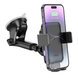 Автодержатель с беспроводным ЗУ Hoco HW9 Climber smart wireless charging black