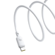 Кабель Baseus Silky Series Type-C to Type-C 100W 1m white