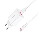 Сетевое зарядное устройство Borofone BA21A Micro QC 3.0 18W 1m white