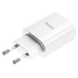 Сетевой блок питания HOCO N14 Smart Charging PD+FC 1USB 20W white