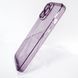 TPU чехол Nova для iPhone 14 Pro Max violet clear Full Camera