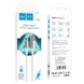 USB кабель Hoco X66 Howdy Type-C 3.0A 1m white