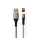 USB кабель Walker C755 Magnetic (заряд) micro grey