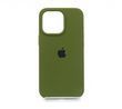 Силиконовый чехол Full Cover для iPhone 13 Pro dark olive