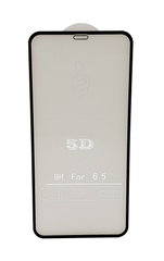 Захисне 5D скло Full Cover для iPhone XS Max black тех.пак.