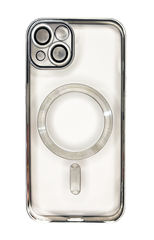 Чохол Shining Camera Magsafe для iPhone 13 silver Full Camera
