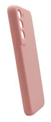Силіконовий чохол Full Cover для Samsung S22 pink Full Camera без logo