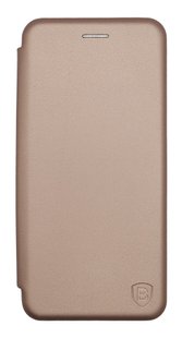 Чехол книжка Baseus Premium Edge для Samsung A20/A30 rose gold