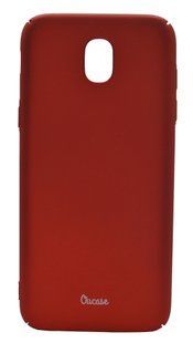 Силіконовий чохол OUcase "SKIN LIFE MAT" для Samsung J3-(2017) gold red
