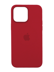 Силиконовый чехол with MagSafe для iPhone 14 Pro red