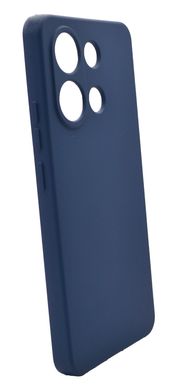 Силіконовий чохол Full Cover для Xiaomi Redmi Note 13 4G dark blue Full Camera без logo