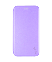 Чехол книжка Original кожа для Xiaomi Redmi Note 13 4G lavander (4you)