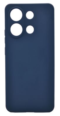 Силіконовий чохол Full Cover для Xiaomi Redmi Note 13 4G dark blue Full Camera без logo