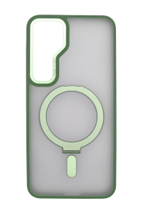 Чехол WAVE Attraction Case with MagSafe для Samsung S24 green