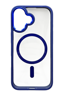 Чехол WAVE Ardor with MagSafe для iPhone 17 clear midnight blue