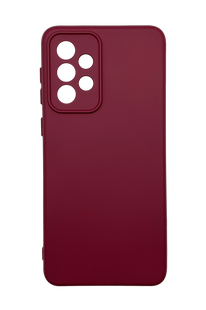 Силиконовый чехол Full Soft для Samsung A33 5G rose red Full Camera