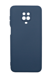 Силиконовый чехол Full Soft для Xiaomi Redmi Note 9s/Note 9 Pro midnight blue Full Camera