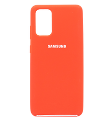 Силиконовый чехол Full Cover для Samsung S20+ red