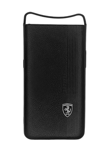 Накладка Ferari leather line Samsung A80 black