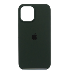 Силіконовий чохол original для iPhone 12 Pro Max black green