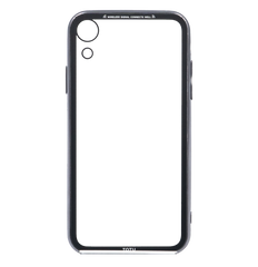 Чехол Totu Style electroplating version для iPhone Xr black gray (PC+TPU)