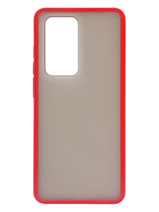 Чохол 2 в 1 Matte Color для Huawei P40 Pro (TPU) red