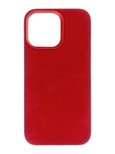 Чохол Denim with Magsafe для iPhone 15 Pro Max red