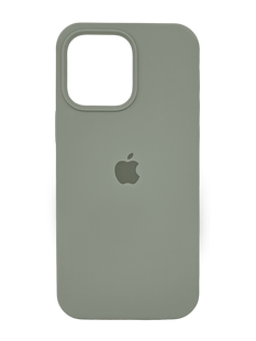 Силиконовый чехол Full Cover для iPhone 14 Pro Max grey