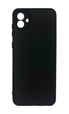Силіконовий чохол Full Cover для Samsung A04 black Full Camera без logo