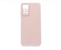 Силіконовий чохол Full Cover для Xiaomi Redmi Note 11Pro/Note11Pro 5G pink sand Full Camera без лого