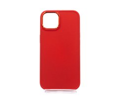 TPU чохол Bonbon Metal Style для iPhone 13 red