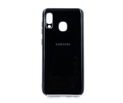 Накладка Soft Glass для Samsung A20/A30 black