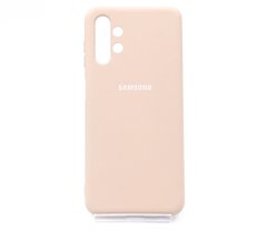 Силіконовий чохол Full Cover для Samsung A13(A135) 4G pink sand Full camera